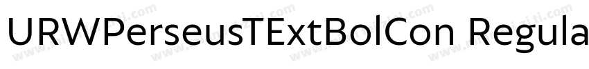 URWPerseusTExtBolCon Regular字体转换